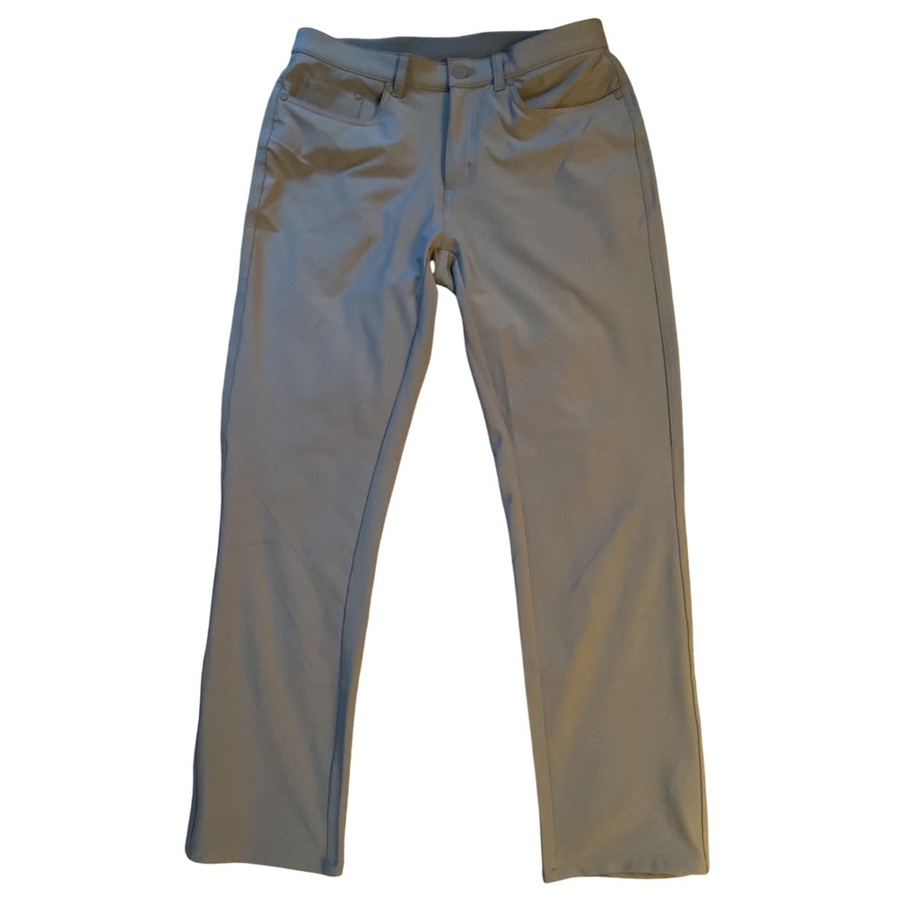 IZOD Golf Mens Tan Khaki 5-Pocket Stretch Performance Pants 30x29